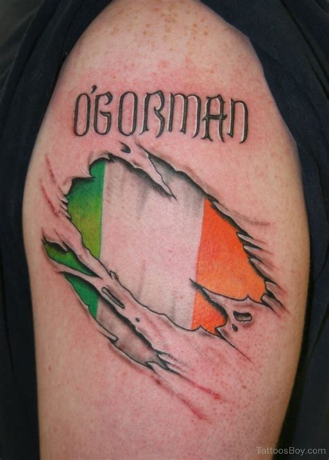 irish flag tattoo|irish flag tattoo designs.